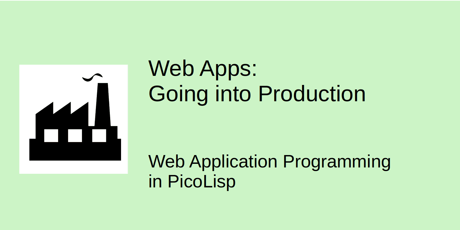 Creating a Todo App - 8: Going into Production with the httpGate Proxy Server
